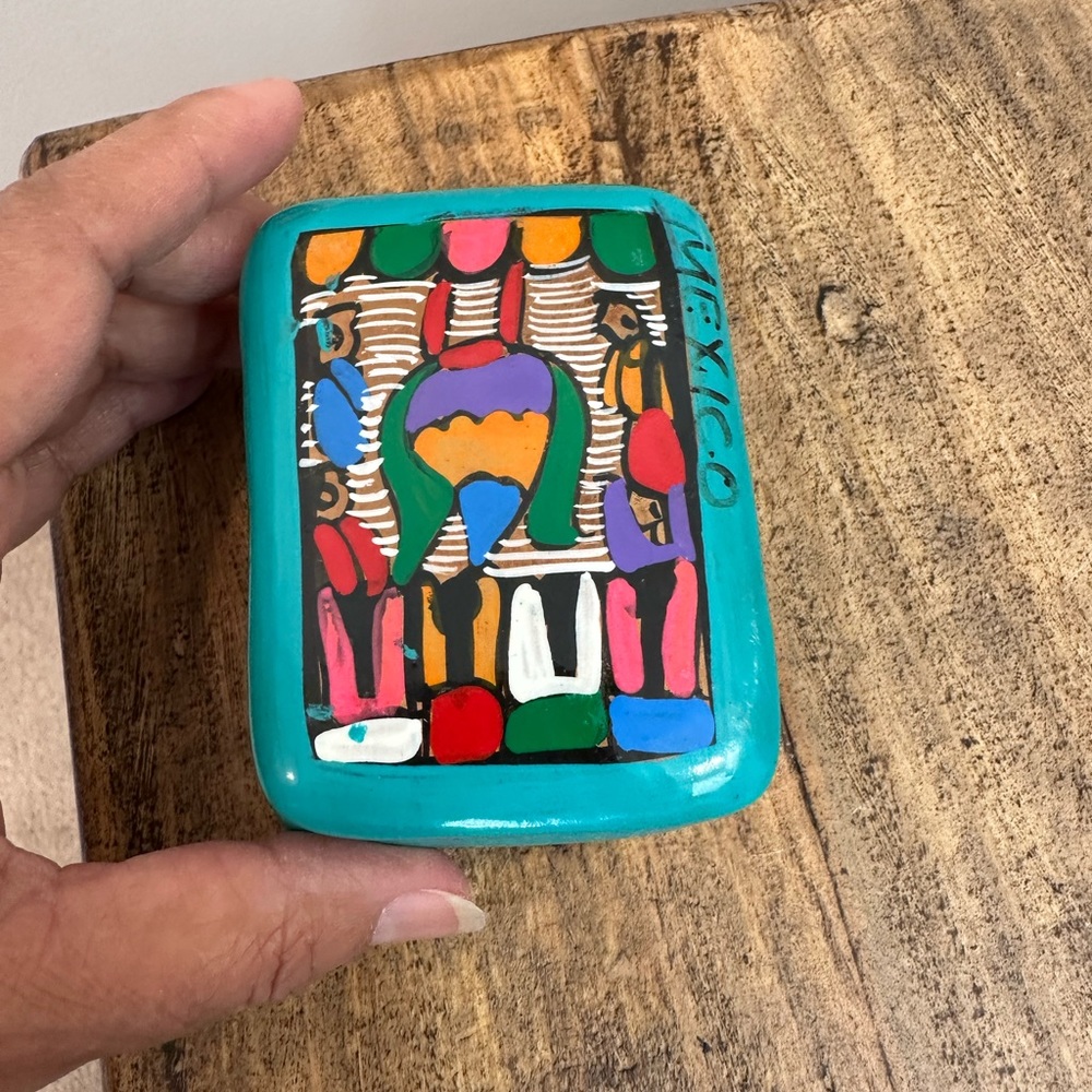 Mexican Pottery Trinket box